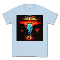 Dusty Blue Boston Classic Classic Tee - PixelWave