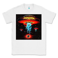 White Boston Classic Classic Tee - PixelWave