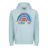 Blue Mist often stressed a bit of a mess totally blessed aut Premium Hoodie - CowhideDigitalArt