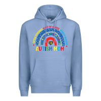 Colony Blue often stressed a bit of a mess totally blessed aut Premium Hoodie - CowhideDigitalArt