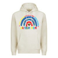 Oatmeal Heather often stressed a bit of a mess totally blessed aut Premium Hoodie - CowhideDigitalArt