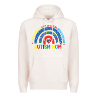 Pale Pink often stressed a bit of a mess totally blessed aut Premium Hoodie - CowhideDigitalArt