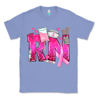 Colony Blue Breast Cancer RN Registered Nurse Classic Tee - texasbilliewilder