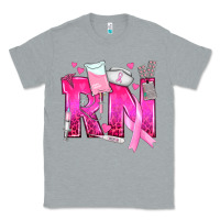 Heather Grey Breast Cancer RN Registered Nurse Classic Tee - texasbilliewilder