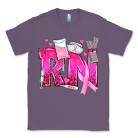 Lavender Breast Cancer RN Registered Nurse Classic Tee - texasbilliewilder
