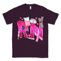 Plum Breast Cancer RN Registered Nurse Classic Tee - texasbilliewilder