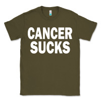 Army Green cancer sucks Classic Tee - PixelWave