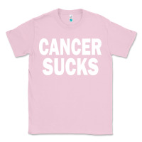 Bubblegum Pink cancer sucks Classic Tee - PixelWave