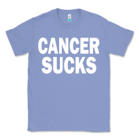 Colony Blue cancer sucks Classic Tee - PixelWave