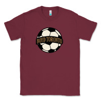 Burgundy Boyd Toronto Soccer Classic Tee - PixelWave
