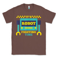 Chestnut it's robot fighting time funny robotics engineer battle bots Classic Tee - PixelWave