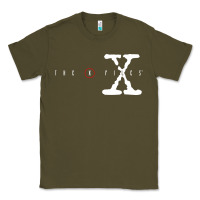 Army Green the x files [tb] Classic Tee - PixelWave