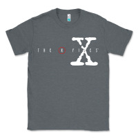 Charcoal Heather the x files [tb] Classic Tee - PixelWave