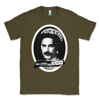 Army Green god save the quen king music Classic Tee - PixelWave