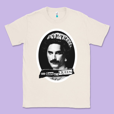 God Save The Quen King Music Classic Tee Designed By Pixelwave