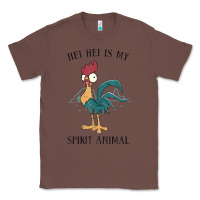 Chestnut Moana Hei Hei Is My Spirit Animal Portrait Classic Tee - PixelWave