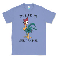 Colony Blue Moana Hei Hei Is My Spirit Animal Portrait Classic Tee - PixelWave