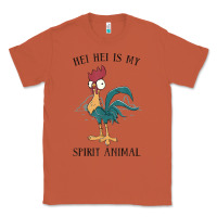 Copper Moana Hei Hei Is My Spirit Animal Portrait Classic Tee - PixelWave