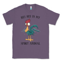 Lavender Moana Hei Hei Is My Spirit Animal Portrait Classic Tee - PixelWave