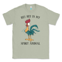 Matcha Moana Hei Hei Is My Spirit Animal Portrait Classic Tee - PixelWave