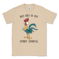 Mushroom Moana Hei Hei Is My Spirit Animal Portrait Classic Tee - PixelWave