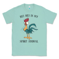 Moana Hei Hei Is My Spirit Animal Portrait Classic Tee | Teevron