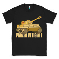 Black panzer vi tiger i tank gift ww2 german army tanks Classic Tee - Craftify