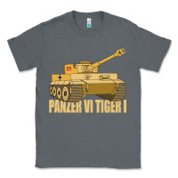 Charcoal Heather panzer vi tiger i tank gift ww2 german army tanks Classic Tee - Craftify