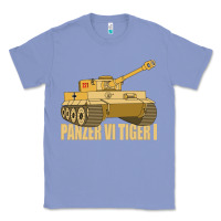Colony Blue panzer vi tiger i tank gift ww2 german army tanks Classic Tee - Craftify