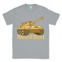 Heather Grey panzer vi tiger i tank gift ww2 german army tanks Classic Tee - Craftify