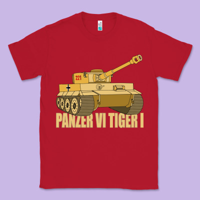 Panzer Vi Tiger I Tank Gift Ww2 German Army Tanks Classic Tee Designed By Craftify