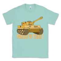 Seafoam panzer vi tiger i tank gift ww2 german army tanks Classic Tee - Craftify