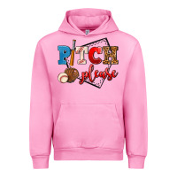 Fuchsia Pink pitch please Urban Hoodie - AdoDesignShop