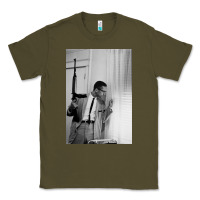 Army Green malcolm x Classic Tee - Craftify