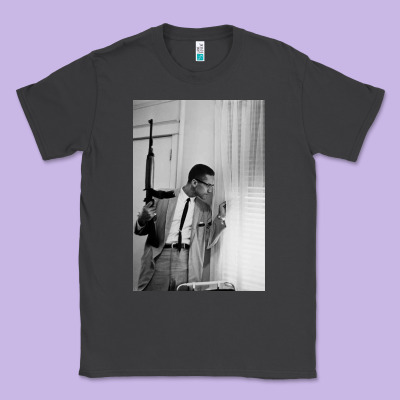 Malcolm X Classic Tee Designed By Craftify