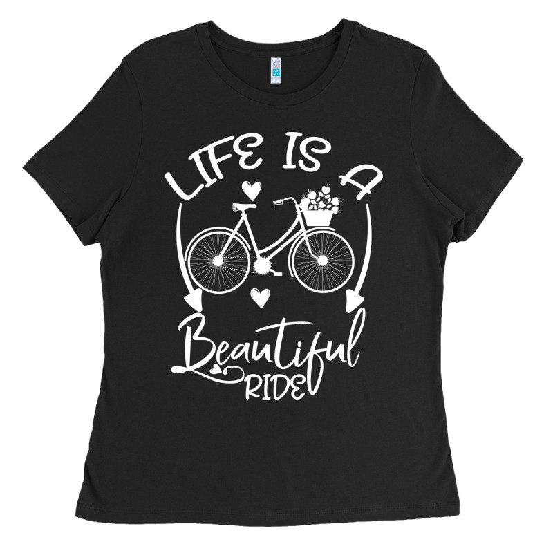 Life Is A Beautiful Ride Ladies Tee by Bettercallsaul | Teevron