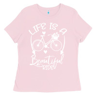 Bubblegum Pink Life is a beautiful ride Ladies Tee - Bettercallsaul