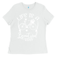 White Life is a beautiful ride Ladies Tee - Bettercallsaul