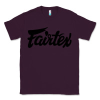 Plum Fairtex Combat Sport Style Black Classic Tee - Craftify
