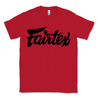 Red Fairtex Combat Sport Style Black Classic Tee - Craftify