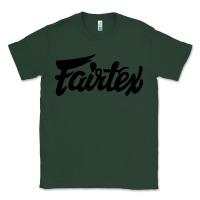 Sports Green Fairtex Combat Sport Style Black Classic Tee - Craftify