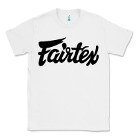 White Fairtex Combat Sport Style Black Classic Tee - Craftify
