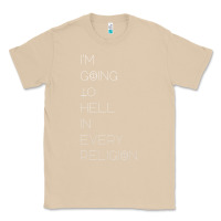 Mushroom i'm  going to  hell in  every  religion Classic Tee - Craftify