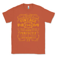 Copper vintage 1946 the man myth legend 77 year old birthday gifts Classic Tee - trangStudio