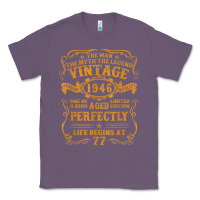 Lavender vintage 1946 the man myth legend 77 year old birthday gifts Classic Tee - trangStudio