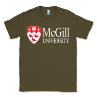 Army Green mcgill university Classic Tee - Craftify