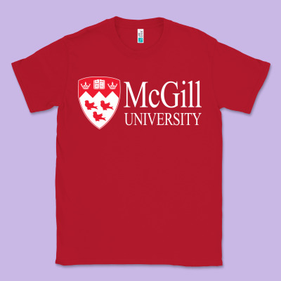 Mcgill University Classic Tee Designed By Craftify