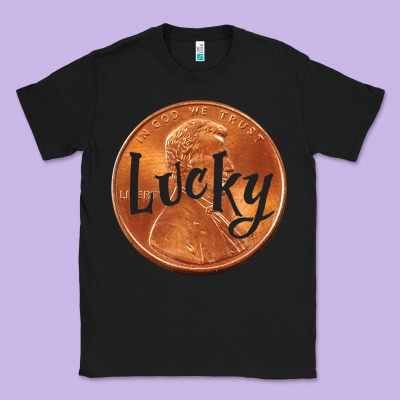 Cute Good Luck Gift - Lucky Penny Classic Tee Designed By Craftify