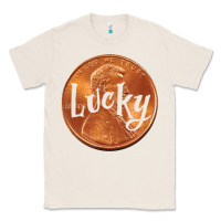Natural Cute Good Luck Gift - Lucky Penny Classic Tee - Craftify