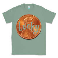 Sage Cute Good Luck Gift - Lucky Penny Classic Tee - Craftify